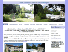 Tablet Screenshot of maison-du-parc.fr